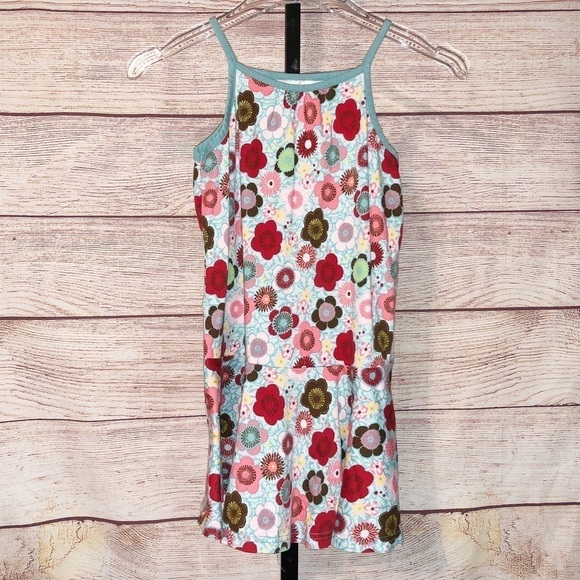 Hanna Andersson Multicolor Floral Tank Dress Size 130 (US 8) - Picture 1 of 9